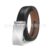 Shiny black inclined gray buckle-110cm