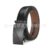 Shiny black oblique black buckle-110cm