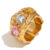 colorful zircon ring 8#